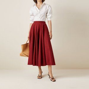 LENA HOSCHEK Daydream Skirt in Romance Red Valentine's *Jacket Also Available*